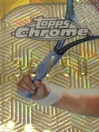 2026 Topps Chrome Tennis Victoria Azarenka Gold Geometric Refractor Auto 36/50