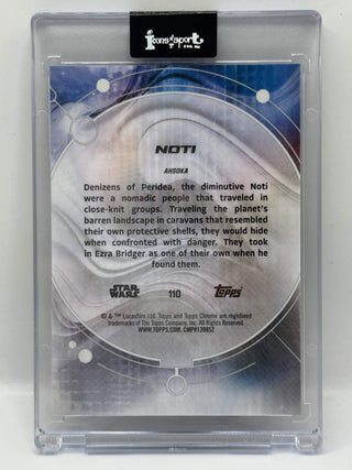 2026 Topps Chrome Star Wars Noti Kamino Refractor Debut 036/199