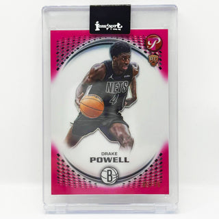 2025-26 Topps Pristine Drake Powell Pink Refractor RC 05/15