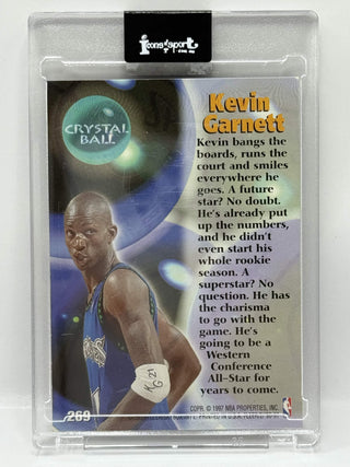1996-97 Fleer Kevin Garnett Crystal Ball #209