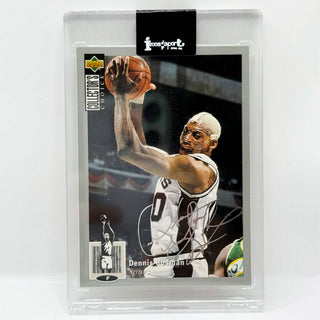 1994-95 Upper Deck Collectors Choice Dennis Rodman Silver Signature #10