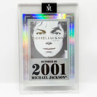 2026 Michael Jackson Keepsake Album Collection Card Invincible Limited 0836/2001