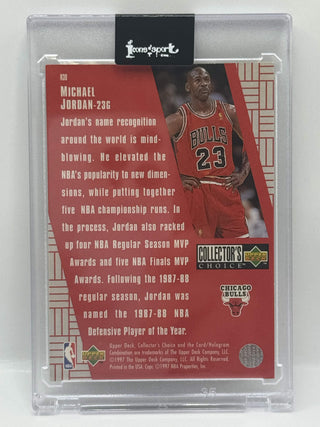 1997-98 Upper Deck Collectors Choice Michael Jordan "You Crash The Game" #R30