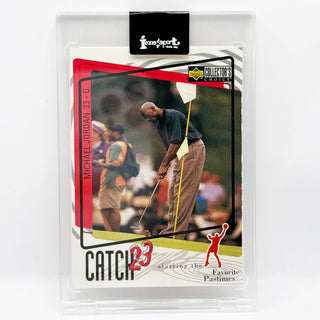 1997-98 Upper Deck Collectors Choice Michael Jordan Catch 23 Favorite Pastimes #188