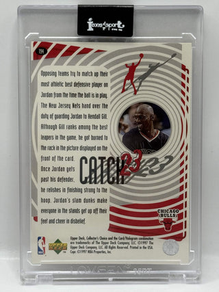 1997-98 Upper Deck Collectors Choice Michael Jordan Catch 23 Strong Finish #194