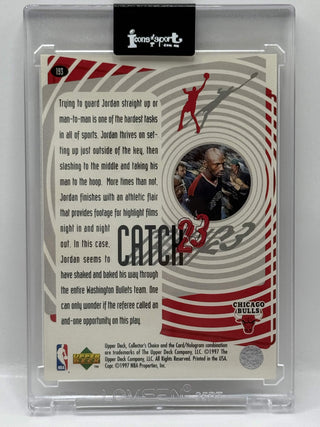 1997-98 Upper Deck Collectors Choice Michael Jordan Catch 23 Shake and Bake #193