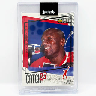 1997-98 Upper Deck Collectors Choice Michael Jordan Catch 23 Media Circus #191