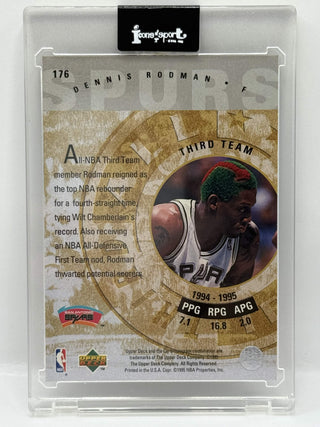 1995-96 Upper Deck Dennis Rodman All NBA Third Team #176