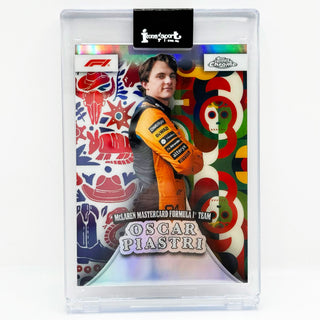 2026 Topps Chrome F1 Oscar Piastri McLaren Mastercard Austin To Mexico City #ATM-2