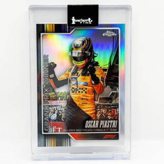 2026 Topps Chrome F1 Oscar Piastri Refractor #123
