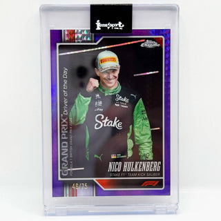 2026 Topps Chrome F1 Nico Hulkenberg Purple Prism Refractor 46/75