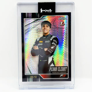 2026 Topps Chrome F1 Pedro Clerot Black Prism Refractor 05/10