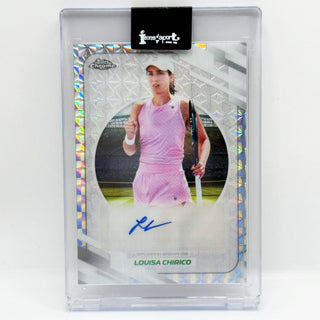 2026 Topps Chrome Tennis Louisa Chirico Geometric Refractor Auto #AT-LCO