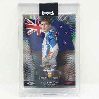 2026 Topps Chrome F1 Liam Lawson Home Straight #HS-11