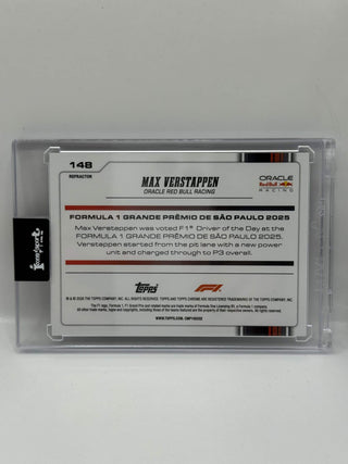 2026 Topps Chrome F1 Max Verstappen Refractor #148