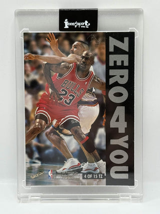 1998-99 SkyBox Metal Universe Michael Jordan Two 4 Me Zero 4 You #4