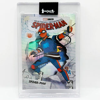 2026 Topps Marvel Neon Your Friendly Neighborhood Spider-Man Animation #FNS-1