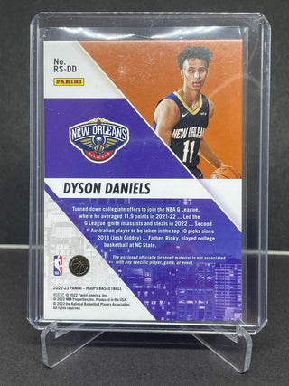 2022-23 Panini Hoops Rise N Shine Dyson Daniels Rookie Patch #RS-DD