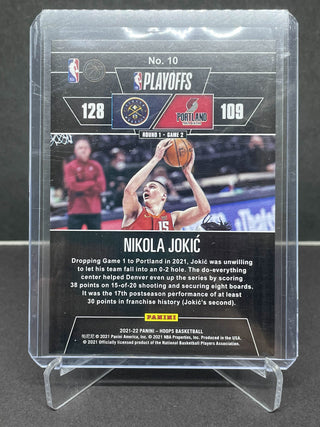 2021-22 Panini Hoops Road To The Finals Nikola Jokic 0818/2021