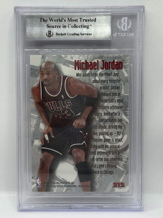 1995-96 Fleer Metal Michael Jordan Nuts & Bolts BGS Mint 9