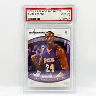 2007 Fleer Hot Prospects Kobe Bryant PSA Gem Mint 10