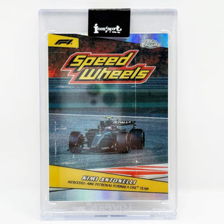 2026 Topps Chrome F1 Kimi Antonelli Speed Wheels #SW-4