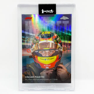 2026 Topps Chrome F1 Oscar Piastri Helmet Collection #HC-2