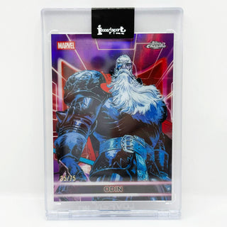 2026 Topps Marvel Neon Odin Purple Foil 35/75