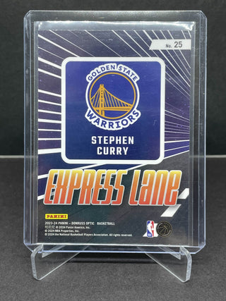 2023-24 Panini Donruss Optic Stephen Curry Express Lane - No. 25