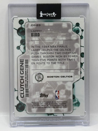 2025-26 Topps Chrome Larry Bird Clutch Gene #CG-23