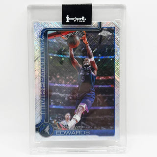 2025-26 Topps Chrome Anthony Edwards Skylight Refractor #17