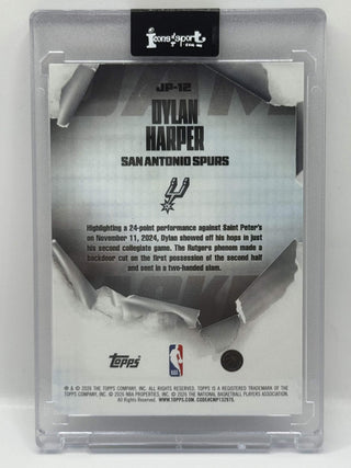 2025-26 Topps Hoops Dylan Harper Jam Packed RC #JP-12