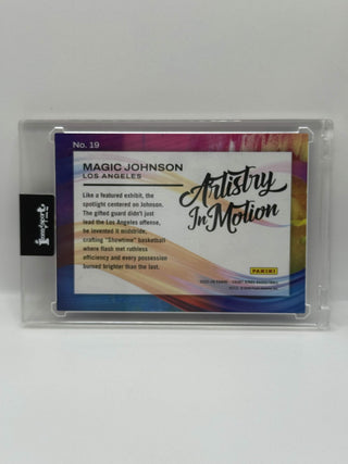 2025-26 Panini Court Kings Magic Johnson Artistry In Motion - No. 19