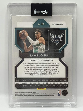2021-22 Panini Prizm LaMelo Ball Fast Break Prizm - No. 185