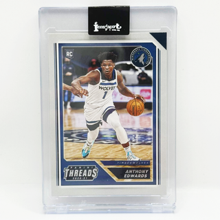 2020-21 Panini Chronicles Threads Anthony Edwards RC - No. 87