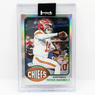 2026 Topps Heritage Patrick Mahomes Refractor #308