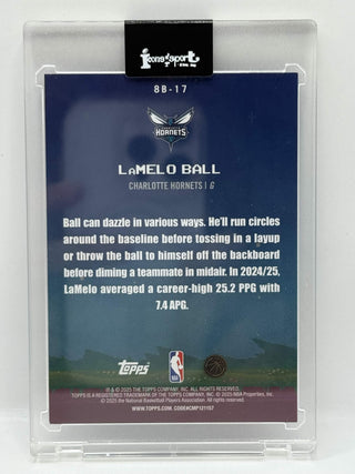 2025-26 Topps LaMelo Ball 8-Bit Ballers Shimmer #8B-17