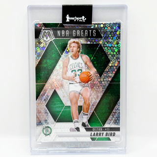 2024-25 Panini Mosaic NBA Greats Larry Bird Disco Prizm - No. 299