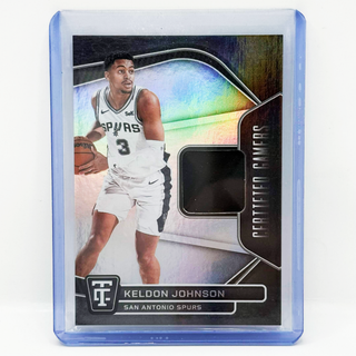 2024-25 Panini Totally Certified Keldon Johnson Certified Gamers Patch #CG-KLJ