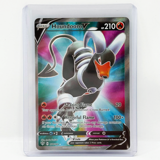 Pokémon TCG Houndoom V 178/189 Darkness Ablaze Holo