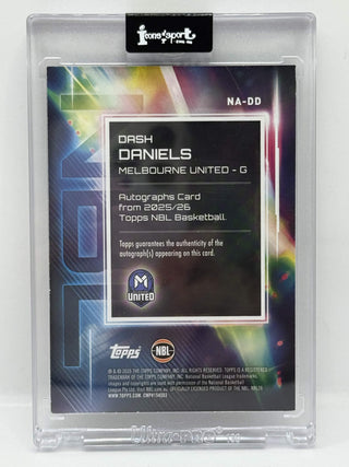 2025-26 Topps NBL Autographs Dash Daniels Rookie #NA-DD