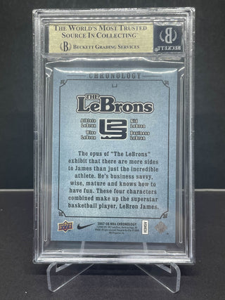 2007-08 Chronology The LeBrons Blue Border BGS 9.5 Gem Mint