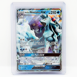 Pokémon TCG Alolan Ninetales GX 22/145 Guardians Rising Ultra Rare