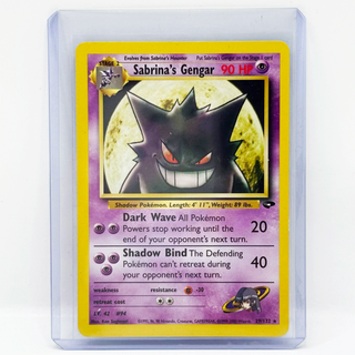 Pokémon TCG Sabrina's Gengar 29/132 Gym Challenge