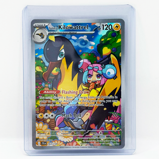 Pokémon TCG Iono's Kilowattrel 163/159 Journey Together Illustration Rare