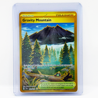 Pokémon TCG Gravity Mountain 250/191 Hyper Rare Gold Surging Sparks