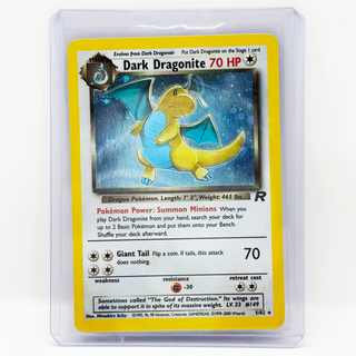 Pokémon TCG Dark Dragonite 5/82 Team Rocket Holo Rare