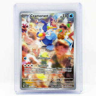 Pokémon TCG Cramorant 176/167 Twilight Masquerade Illustration Rare