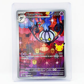 Pokémon TCG 30th Celebration Chandelure 137/128 Illustration Rare