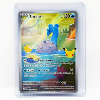 Pokémon TCG 30th Celebration Lapras 131/128 Illustration Rare